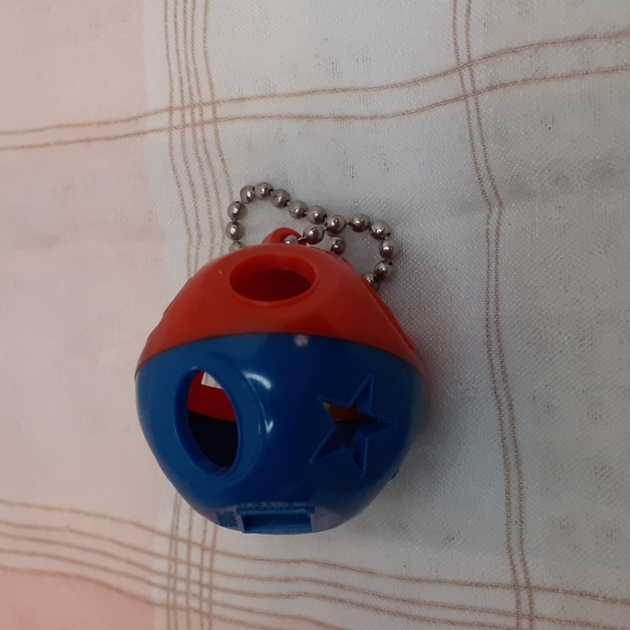 Tupperware Shape Sorting Ball Key Chain Vintage Hong Kong - Picture 2 of 5